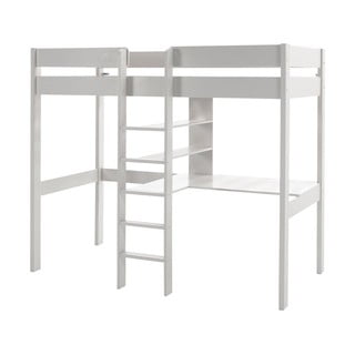 Pat pentru copii  90x200 cm alb înalt Pino - Vipack