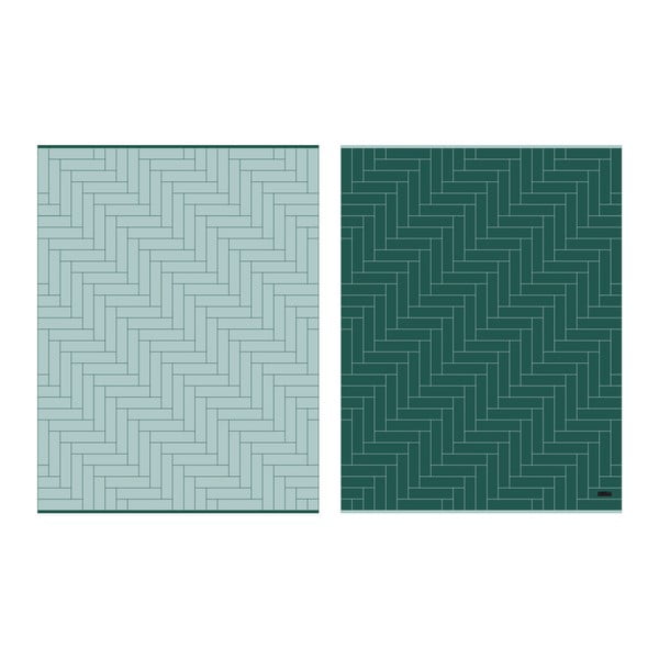 Pătură Novoform Brick, 130x170 cm, verde