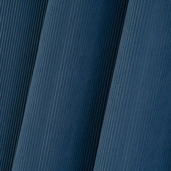 Draperie albastră din catifea reiată 140x260 cm Merely – Casa Selección-image-3