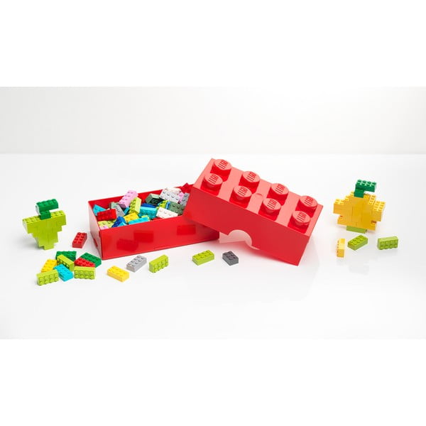 Cutie depozitare LEGO®, roșu-image-4