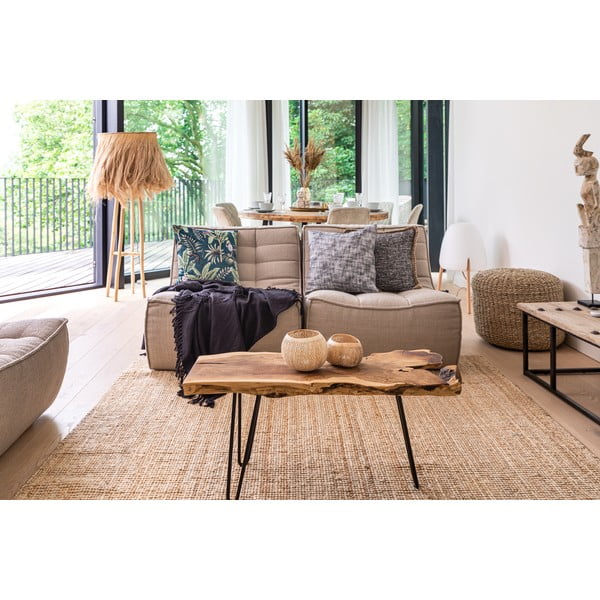 Pătură din bumbac 130x160 cm Slub – Tiseco Home Studio-image-1