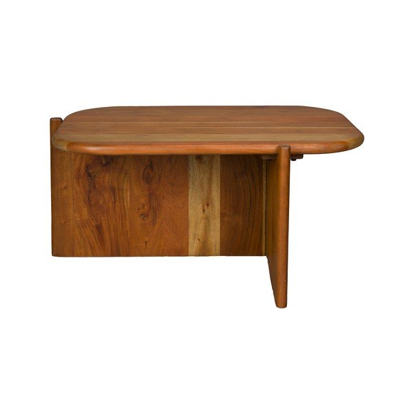 Măsuță de cafea în culoare naturală din lemn de acacia 50x75 cm Feller – Dutchbone