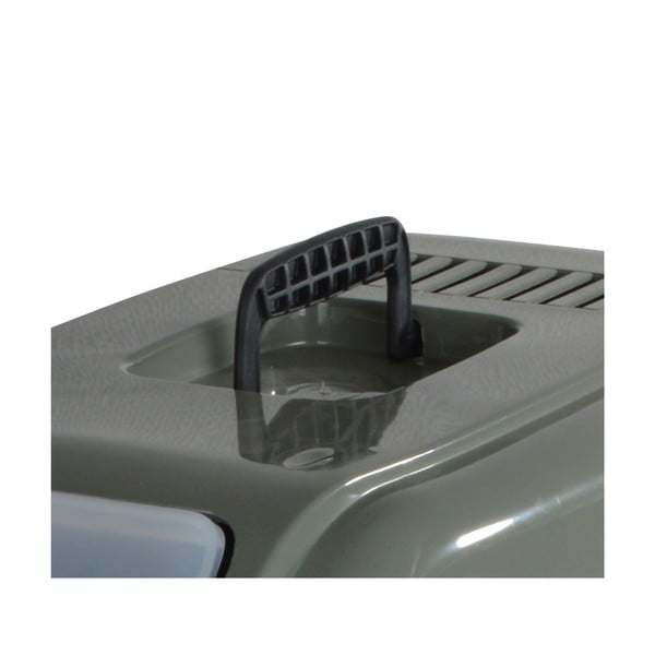 Litieră pentru pisici kaki 39x57 cm – Love Story-image-2