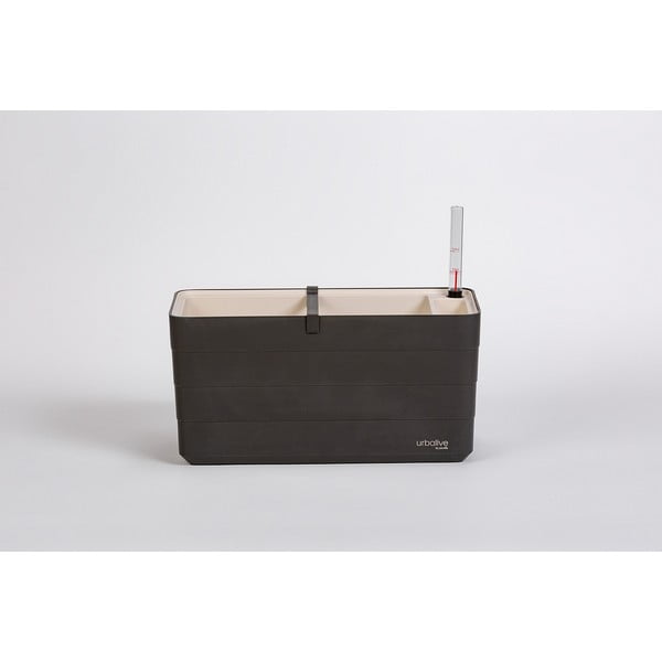 Jardinieră din plastic cu sistem de auto-irigare 39,5 cm Berberis – Plastia-image-4