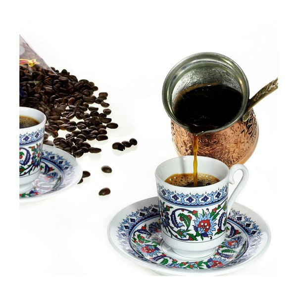 Set 6 cești cafea Ornament, 50 ml-image-2