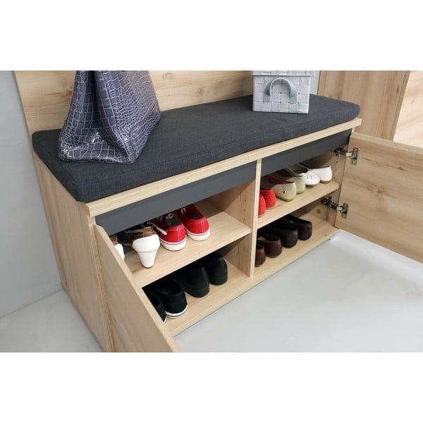 Pantofar în decor de fag cu bancă Lissabon - Germania-image-3