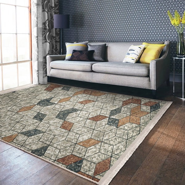 Covor gri 160x230 cm – Mila Home-image-4