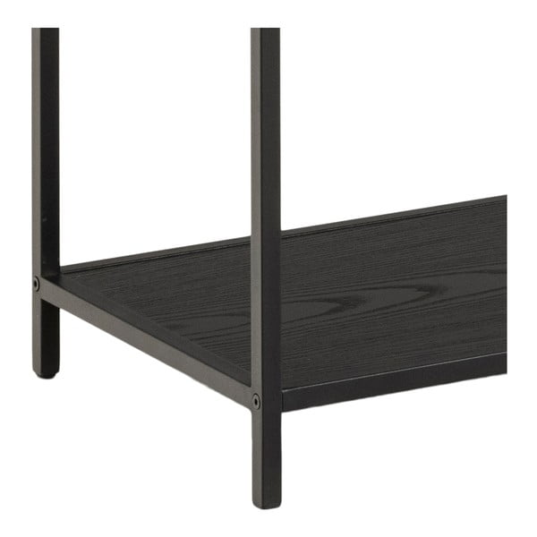 Bibliotecă Actona Seaford, 135 x 150 cm, negru-image-4