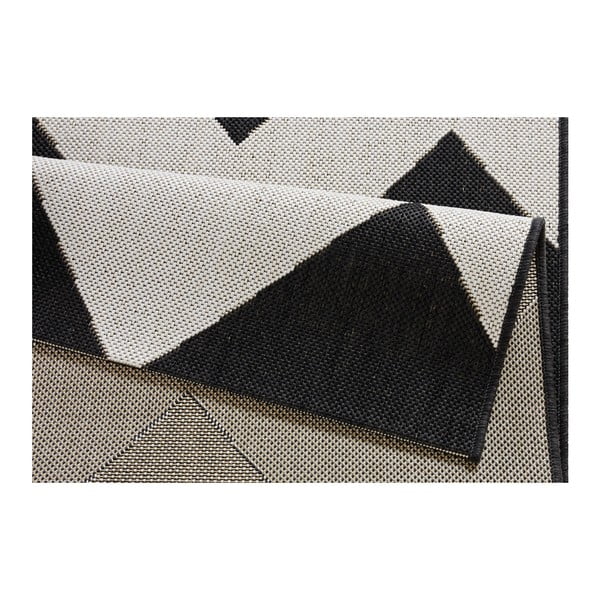Covor adecvat interior/exterior Bougari Unique, 120 x 170 cm, negru-alb-image-3