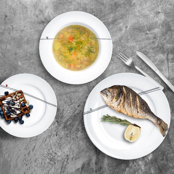 Serviciu de masă 18 buc. din porțelan – Orion-image-3