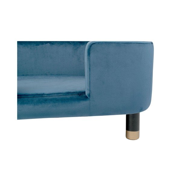 Pat pentru animale de companie albastru din catifea 50x74 cm Royal – Leitmotiv-image-4