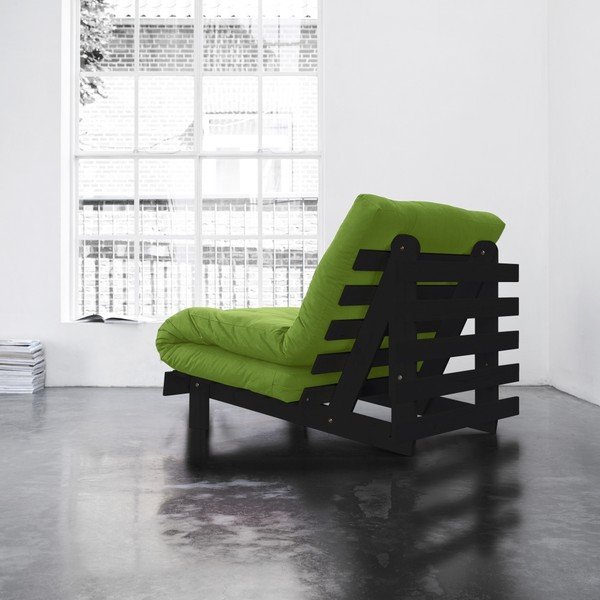 Fotoliu extensibil Karup Roots Wenge/Lime-image-3