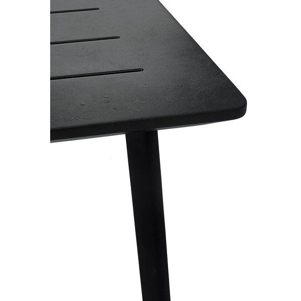 Masă de grădină Keter Metalea, negru-image-2