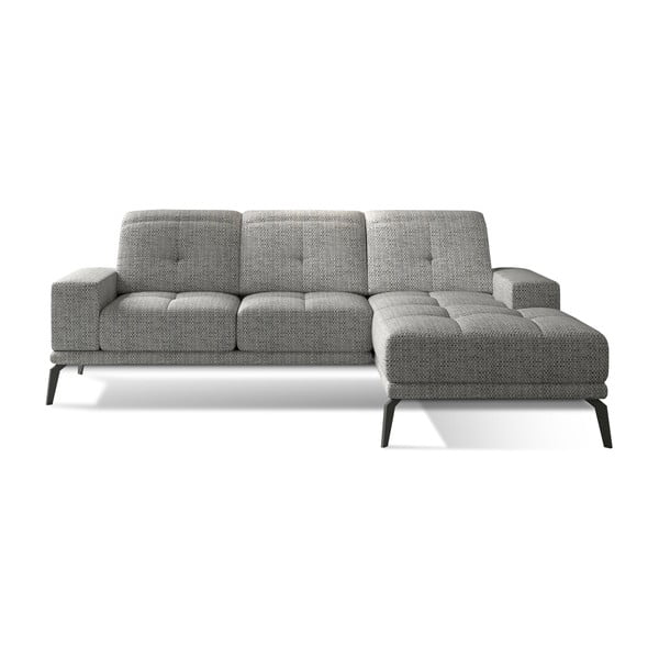 Colțar gri (cu colț pe partea dreaptă/cu șezlong) Torrense – ELTAP