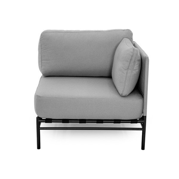 Modul de canapea de grădină gri deschis (colț variabil) Dandy – Sit Sit-image-2