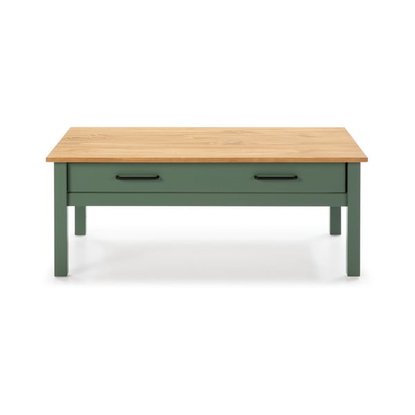 Măsuță de cafea din lemn Marckeric Miranda, verde-image-3