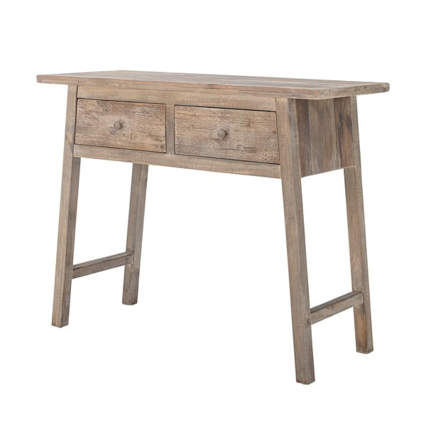 Masă consolă în culoare naturală din lemn de pin 40x100 cm Camden – Bloomingville-image-4