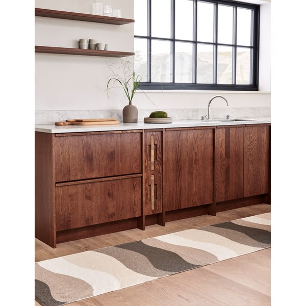 Covor tip traversă pentru interior și exterior maro/bej 70x200 cm Urvi Earth – Pappelina-image-3