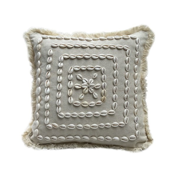 Față de pernă din bumbac 43x43 cm Seashells – Mioli Decor