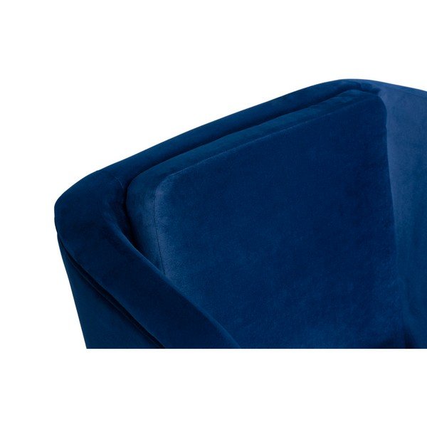 Fotoliu cu spătar înalt SKANDICA Ingrid Navy Blue, albastru închis-image-4