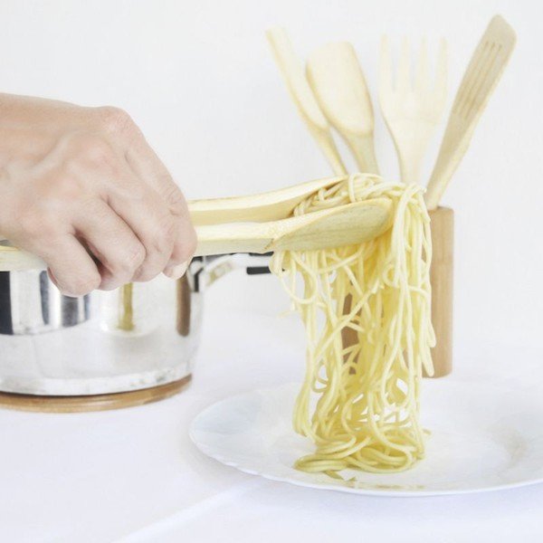 Set ustensile de bucătărie din bambus bambum-image-1