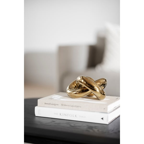 Măsuță de cafea neagră din lemn masiv de stejar 135x62 cm Hammond - Rowico-image-4