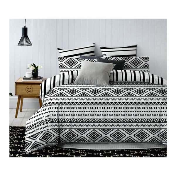 Lenjerie de pat din microfibră  DecoKing Oslo, 200 x 220 cm (pernă 80 x 80 cm)