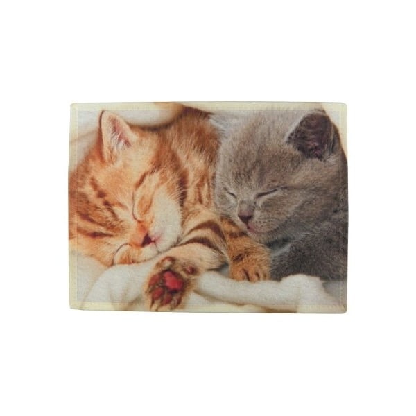 Suport pentru farfurie Mars&More Kittens Sleeping on Blanket, 40 x 30  cm