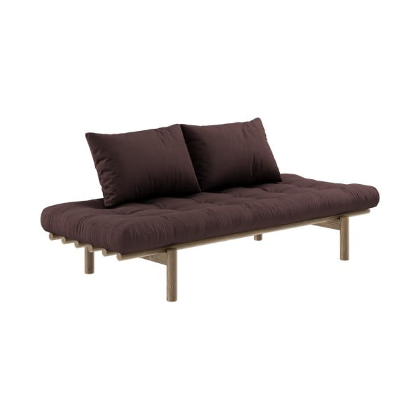 Canapea maro extensibilă 200 cm Pace - Karup Design-image-3