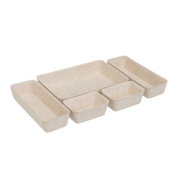 Organizatoare pentru sertare 5 buc. din material textil – Casa Selección