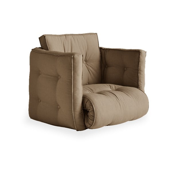 Fotoliu variabil Karup Design Dice Mocca, maro-image-1