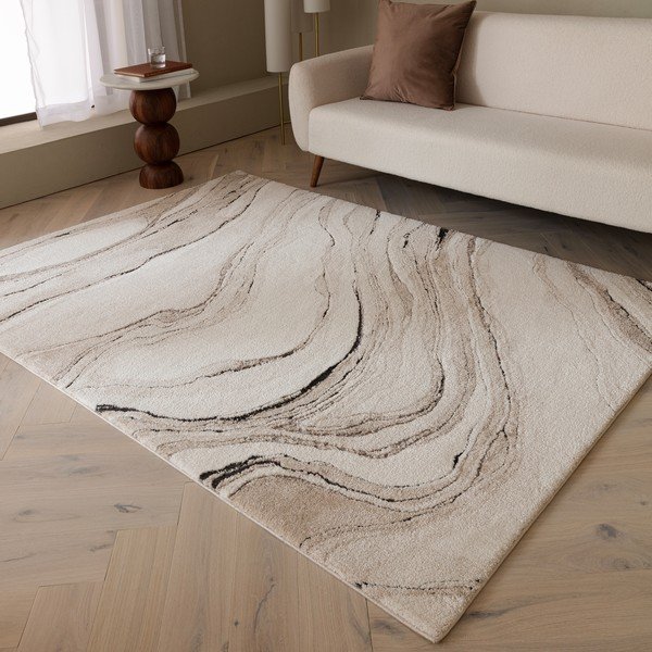 Covor bej 160x230 cm Mirage Quartz – Asiatic Carpets-image-1