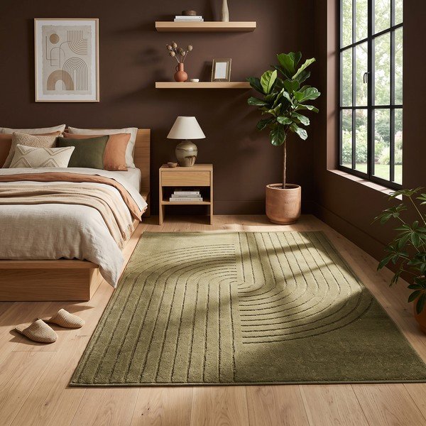 Covor verde 200x290 cm Solace – ESTE-image-4