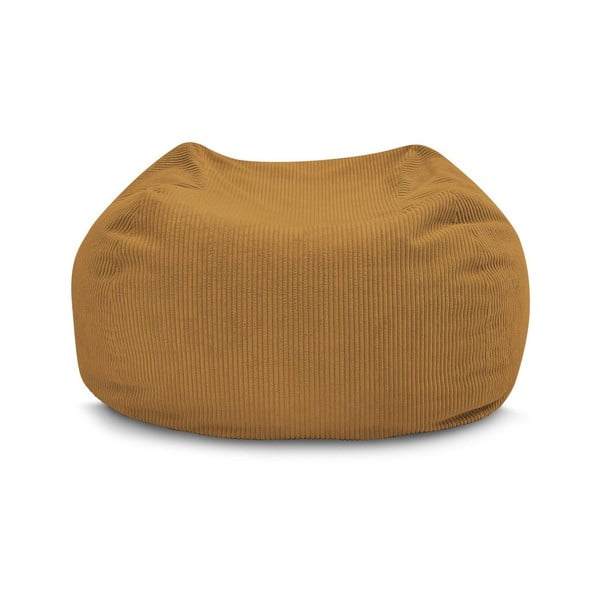 Fotoliu bean bag galben muștar Voltaire – Bobochic Paris-image-3