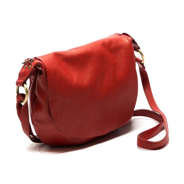 Poșetă din piele Desderia, rosso-image-2