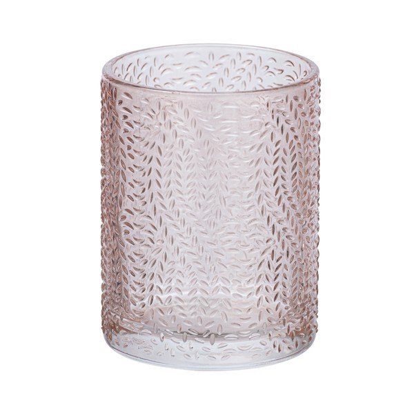 Suport sticlă pentru periuțe de dinți Wenko Vetro, roz deschis-image-2