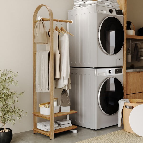 Set pentru hol în culoare naturală din lemn de frasin 37x167x54 cm Bellwood – Umbra-image-1