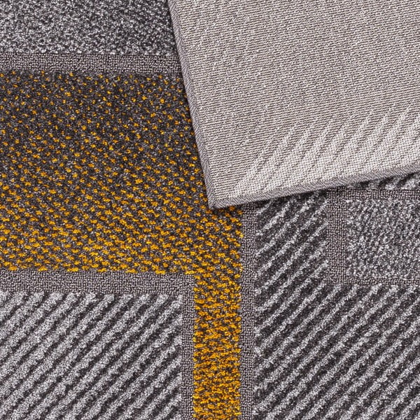 Covor galben ocru-gri 133x190 cm Meteo – FD-image-2