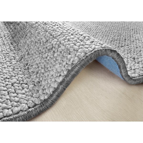 Covor gri 80x150 cm Wolly – BT Carpet-image-3