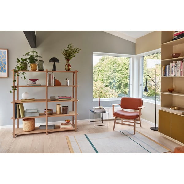 Etajeră din lemn de stejar 150x150 cm Mason – Hübsch-image-1