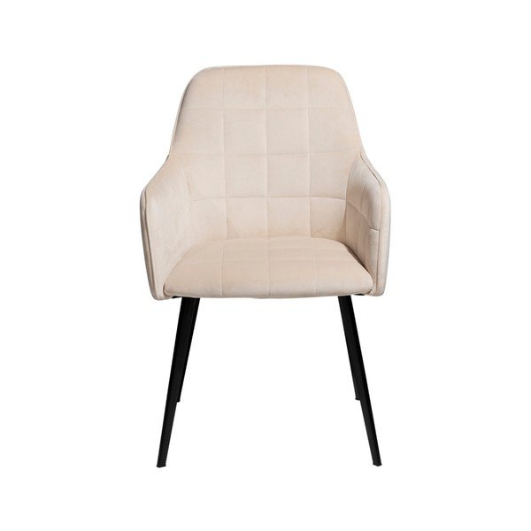 Scaun cu cotiere DAN–FORM Denmark Embrace Velvet, bej-image-4