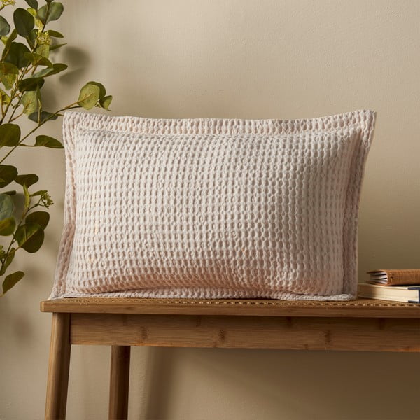 Pernă decorativă din bumbac 30x50 cm Jaipur Chunky Waffle – Pineapple Elephant-image-1