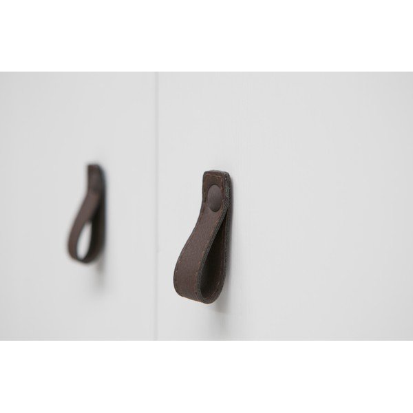 Șifonier alb din lemn de pin 111x202 cm Ties – WOOOD-image-4