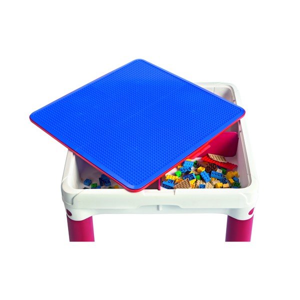 Masă pentru jocuri de construcții cu piese Keter Bricks-image-3