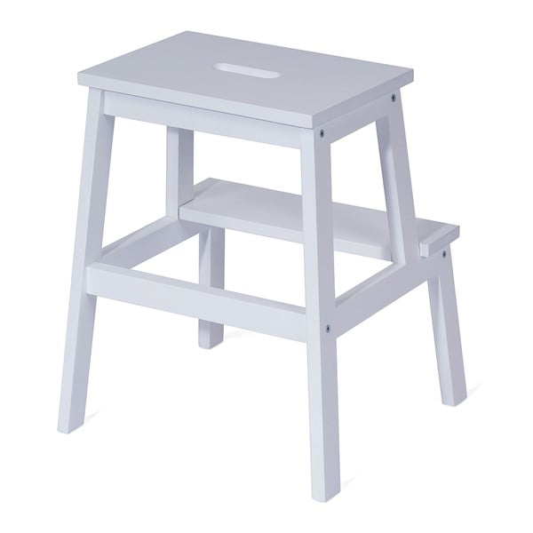 Scaun alb din lemn de cauciuc Corg - Bonami Selection-image-1