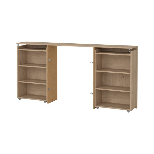 Tăblie de pat în culoare naturală 165x80 cm Naia – Tvilum-image-4