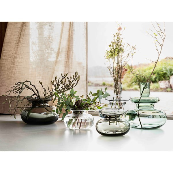 Vază verde din sticlă Inu - Zone-image-1