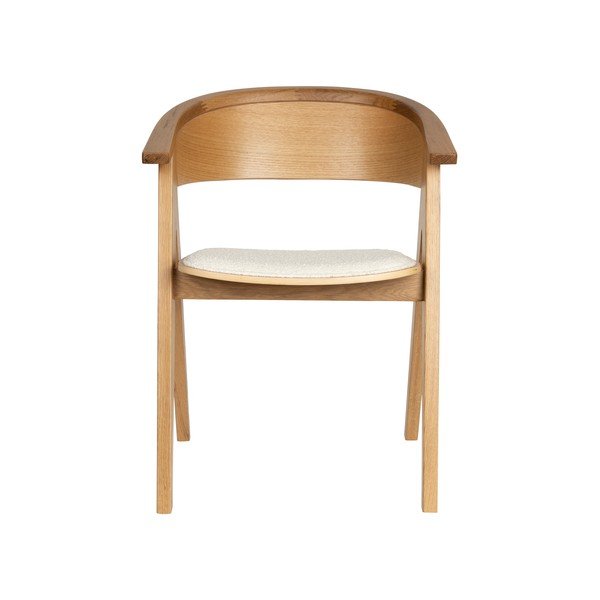 Scaun de living în culoare naturală cu cotiere tapițat NDSM – Zuiver-image-3