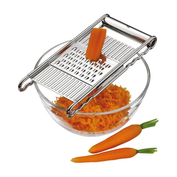 Răzătoare din oțel inoxidabil cu 4 accesorii interschimbabile WMF Cromargan® Gourmet-image-2