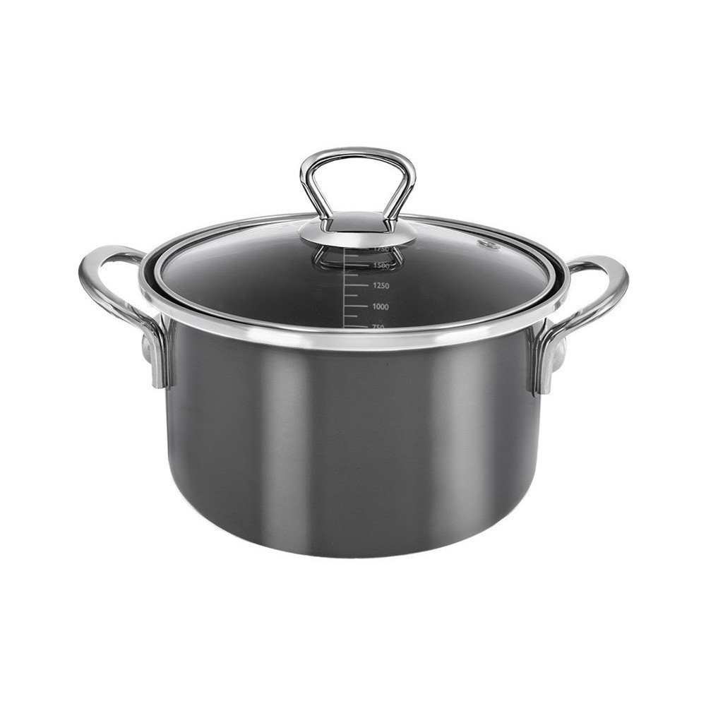 Oală cu capac smalțuită 175 l Metalic – Orion